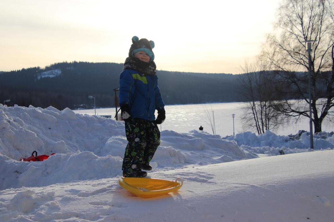 Bakarloko Lipno Apartments リプノ・ナト・ヴルタヴォウ エクステリア 写真
